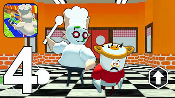 Pizza Shop Escape Obby - Pizza Parkour Gameplay Walkthrough Part 4 (Android, iOS)