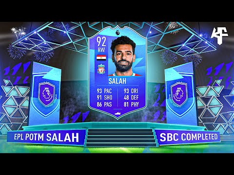 POTM Mohamed Salah SBC Completed - Help U0026 Cheap Method - Fifa 22