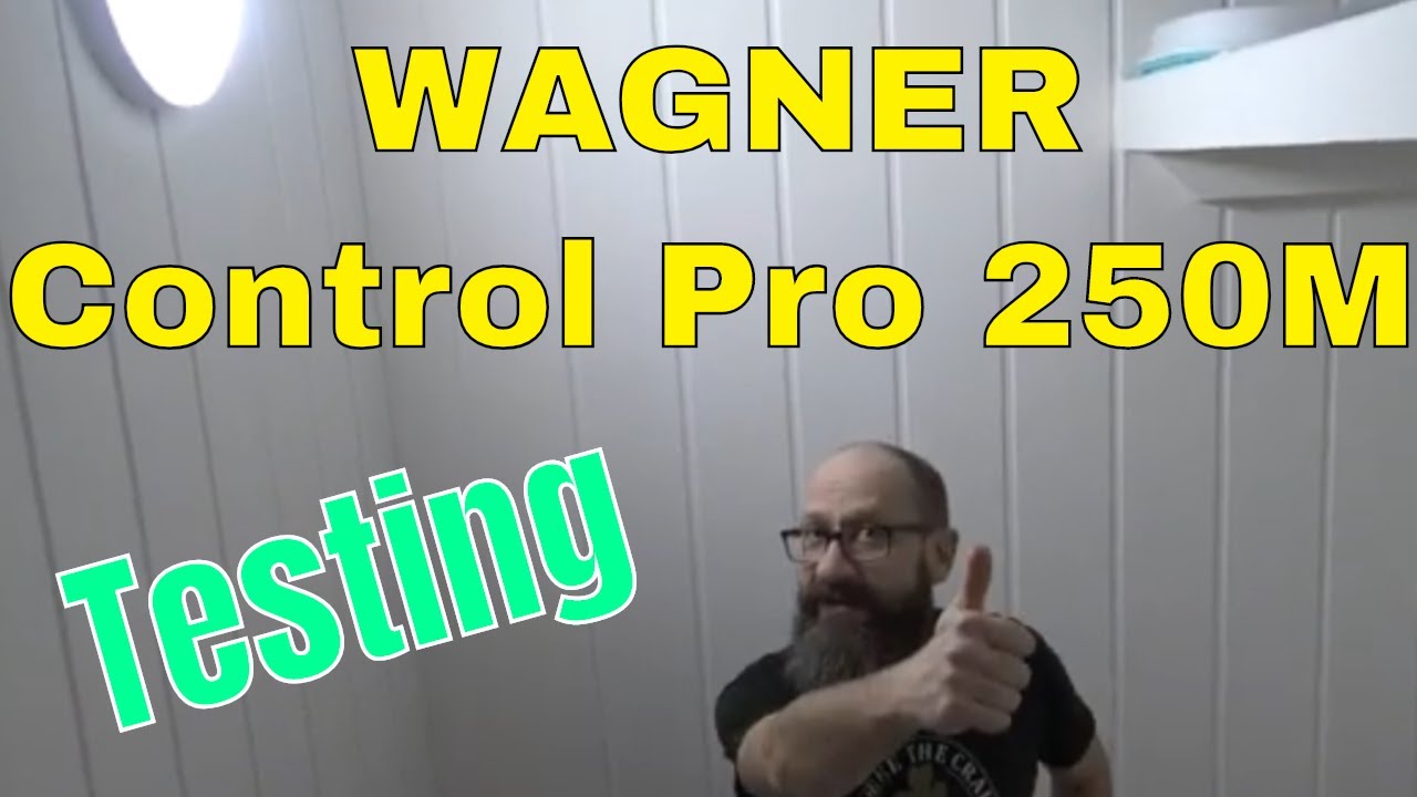WAGNER Pistolet peinture Airless Control Pro 250M HEA Test sous
