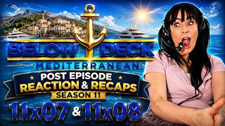 SHEETGATE CLAIMS ITS VICTIM! Luke QUITS Below Deck Med | 11x07 & 11x08 Recap