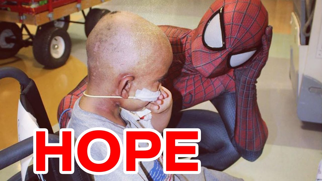 Spider Man Fights Cancer | Caleb Kinchlow