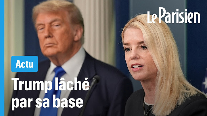 Après avoir soufflé sur les braises, Donald Trump s'embourbe dans l'affaire Epstein