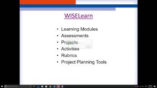 Getting Started with WISELearn and the MBA Learning Center