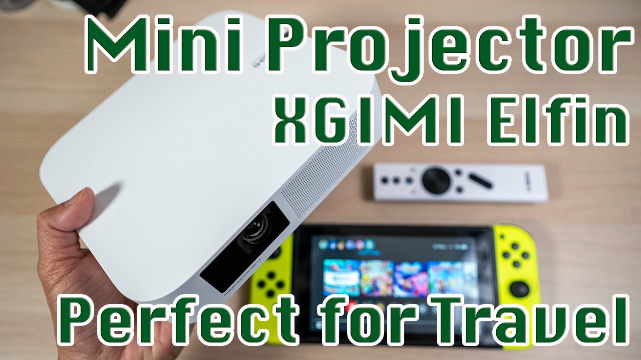 XGIMI Elfin : nous avons testé le projecteur portable 1080P, 800 ANSI  Lumens, Android TV 10.0 - NeozOne