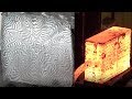 Forging explosion pattern damascus 