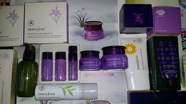 Kem dưỡng ẩm chống lão hóa innisfree orchid enriched review năm 2024