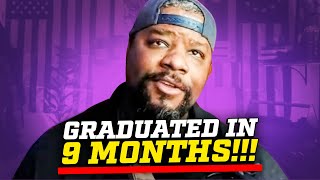 46yo Disabled Vet Graduates Liberty University SUPER Fast!