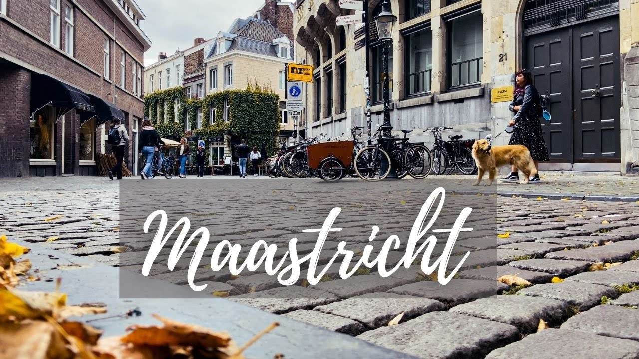 Maastricht Nederland. 4K City Walk Virtual Tour in Maastricht and wat you can see in Maastricht