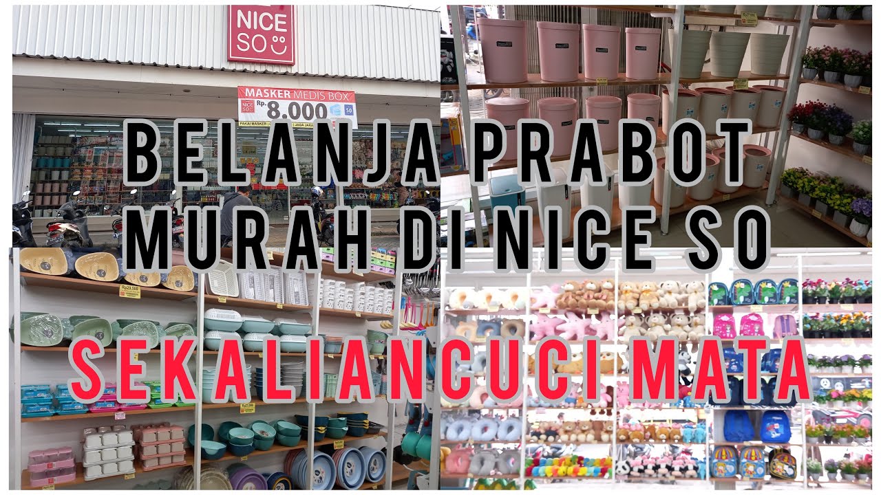 BELANJA PRABOT RUMAH DI NICE SO