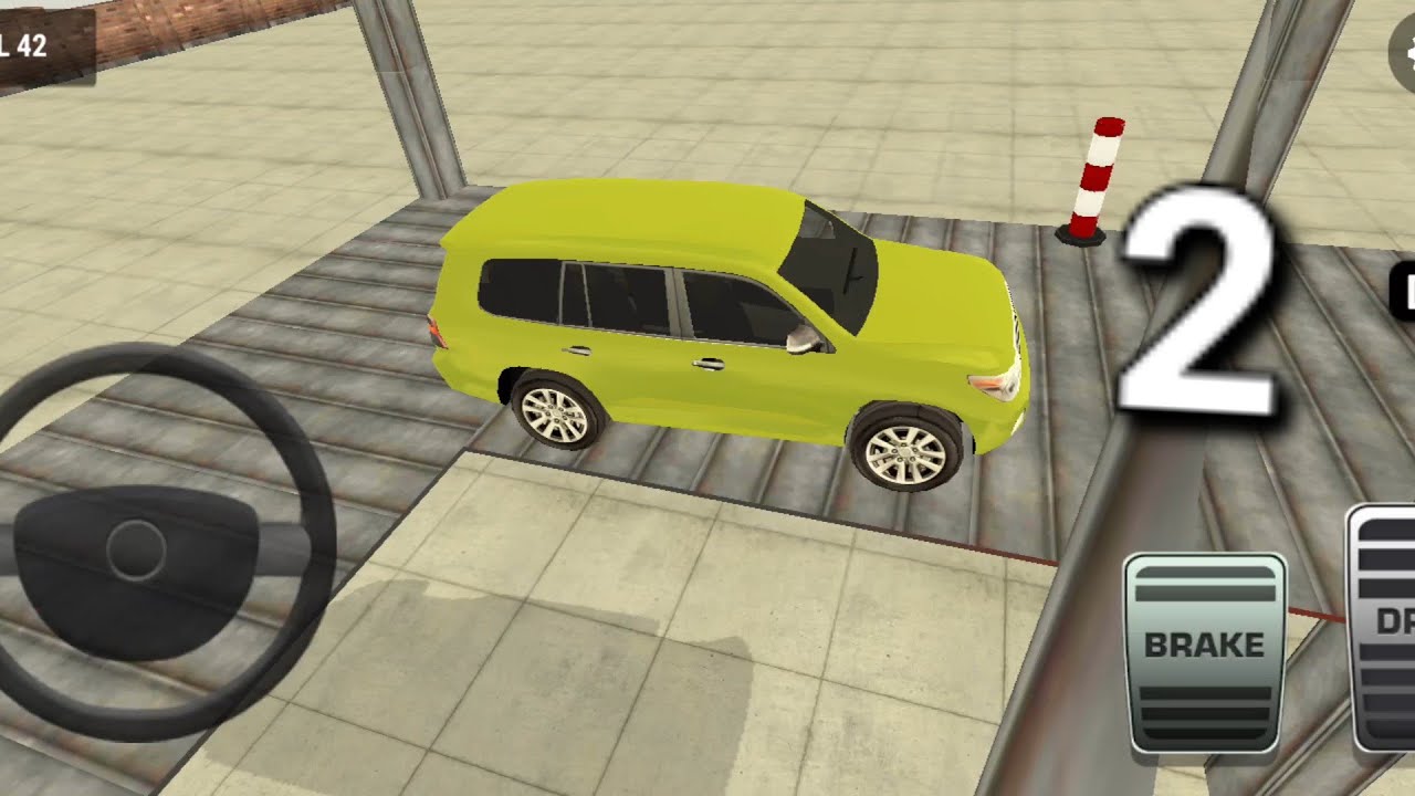 PRADO CAR  GAMES MORDERN PARKING -ANDRIOD GAMEPLAY #2