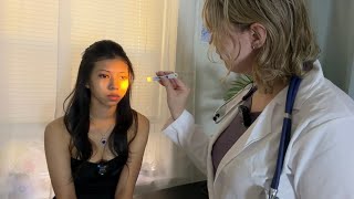 ASMR Cranial Nerve Exam | Blurry Vision Exam, Real Person Medical Role play, Soft Spoken for Sleep screenshot 4