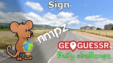 Geoguessr Daily Challenge - NMPZ - This Sign Is Just Too Far Away
