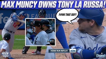 BREAKDOWN: Max Muncy OWNS Tony La Russa After He Intentionally Walked Trea Turner On 1-2 Count!