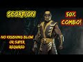 Easy 50% Combo With Scorpion Mortal Kombat 11