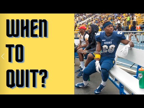 Video: How To Quit Football