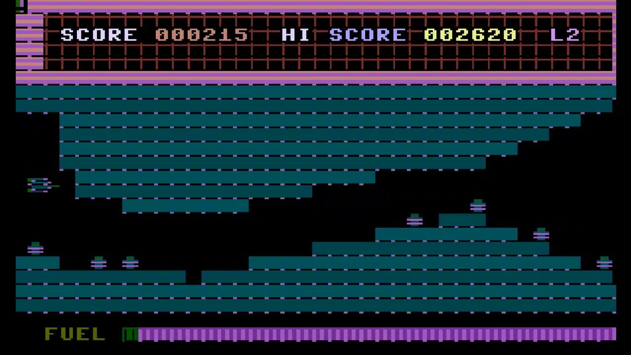COMMODORE PLUS 4 C16 Raider ANCIENT SCRAMBLE Razorsoft 1985 116 C116 PLUS4 +4 C 16 C232 C264 C 232 P