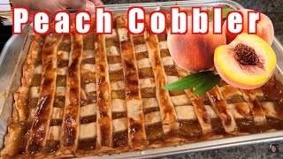 How to make Peach Cobbler like a boss