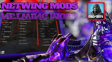CODM GARENA MOD MENU + SKINS + MEMORY FEATURES | NETWING MODS | SAFE MAIN ACCOUNT | NO BAN 
