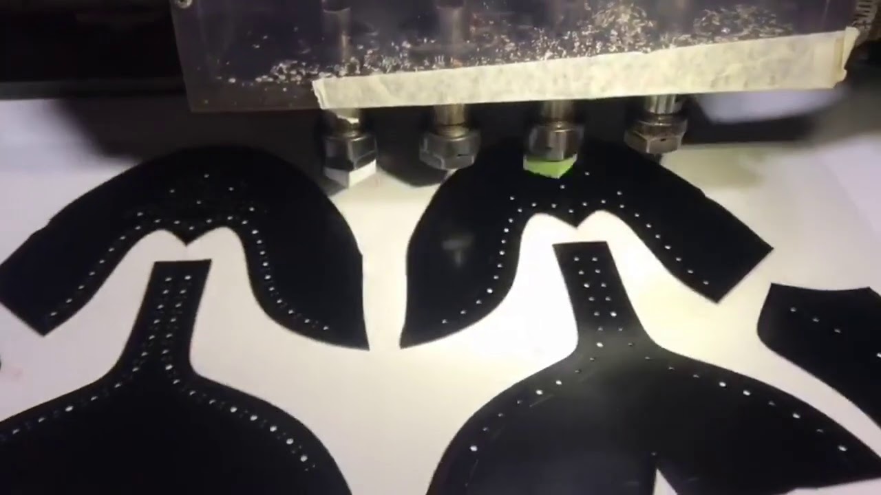 CNC Leather Punching Machine