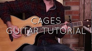 We the Kingdom Cages Guitar Tutorial