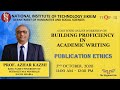 Publication ethics  dr azhar kazmi  day 4
