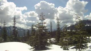 Go Pro HD Telemark skiing test