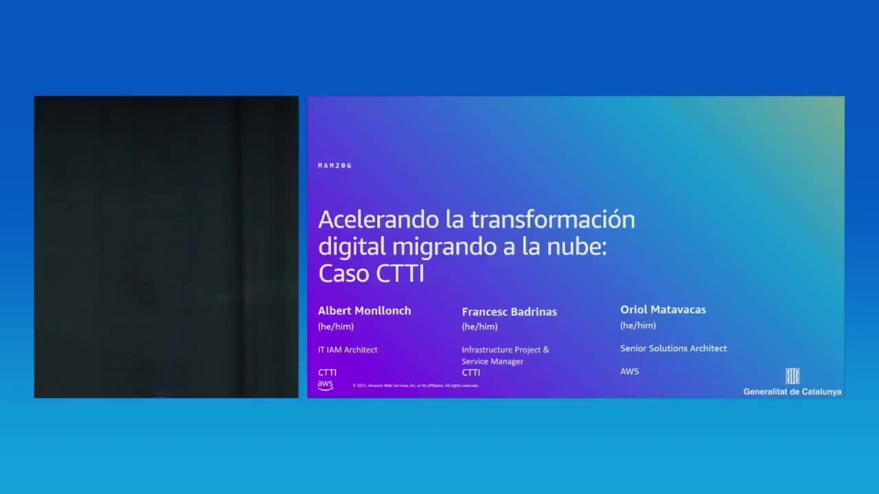 AWS Summit Madrid 2025 - Acelerando la transformacion digital migrando a la nube: Caso CTTI