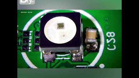 Some reflow soldering action on the PCB of my secret project - Nerdiy.de