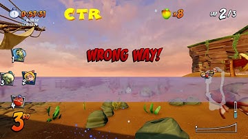Crash Team Racing: Nitro Fueled - Crash Cove CTR Challenge