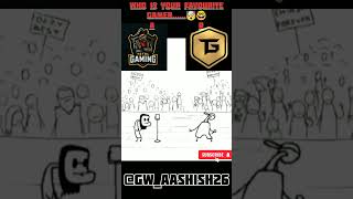 Total Gaming Vs Techno Gamerz Enter Your Favourite?