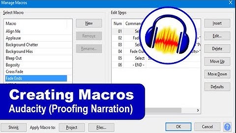 Creating Audacity Macros for Proofing Scripture Recordings
