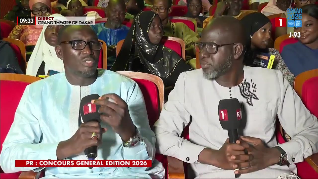 DIRECT | CÉRÉMONIE DE REMISE DE DISTINCTIONS DU CONCOURS GÉNÉRAL 2026