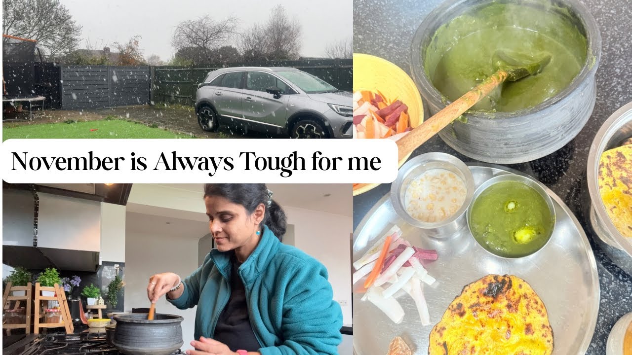 London's First Snowfall & Indian Winter Feast