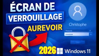 Comment DÉSACTIVER l’écran de VERROUILLAGE et le MOT DE PASSE sur Windows 11 (2026) screenshot 4