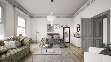 Unreal Studio & Datasmith: Evermotion Arch Interior Vol 48 Scene 09.