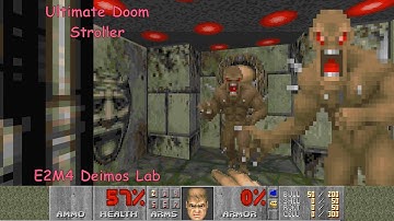 Ultimate Doom E2M4 "Deimos Lab" Stroller in 1:15