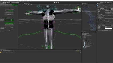 Puppet3D - Skinning Cloth Models