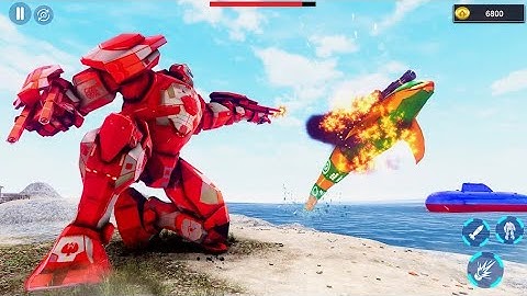 Dolphin Robot Transform Wars Game