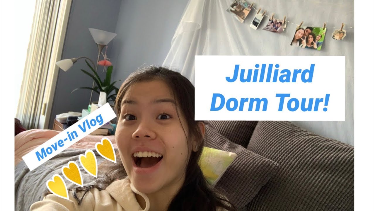 My Juilliard Dorm Tour/Dorm Movein! YouTube
