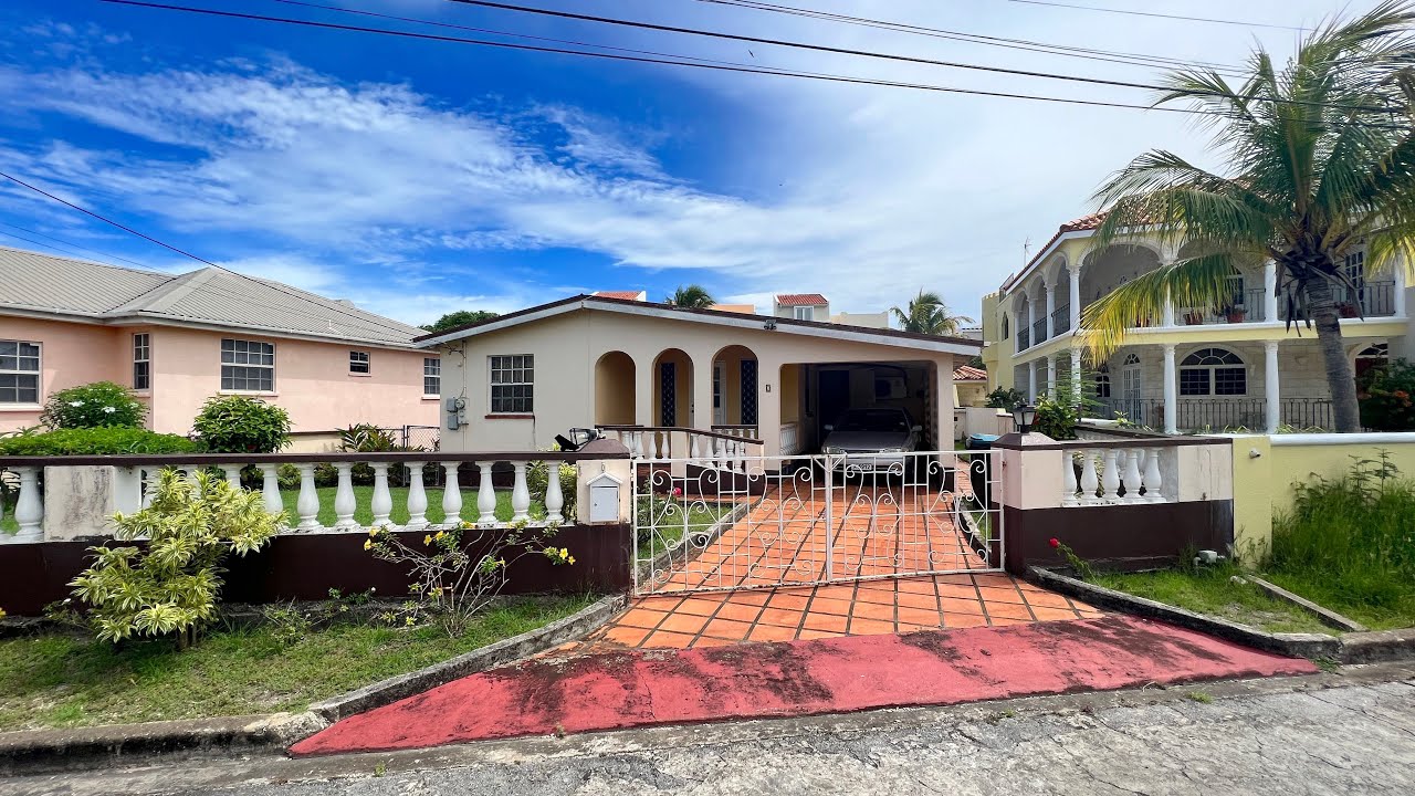 Barbados House For Sale USD245,000 Durants Park, Christ Church 3