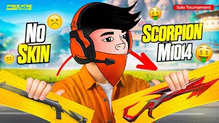 Purchasing Rare Scorpion M1014 🔫| By Playing Solo Tournament ☠️| Shreyash!op