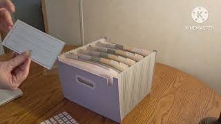 Eco- Friendly, Ecostash file folder Review ! 