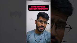 NEET EXAM DAY TIPS #neet2026 #neetmotivation #examdaytips