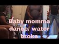 Water broke prank at baby shower - part 1