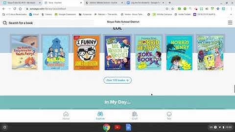 Checking out books with SORA