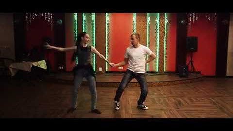 Конкурс "Шоу с тренерами" Анна Князева и Александр Никитин. Бразильский зук