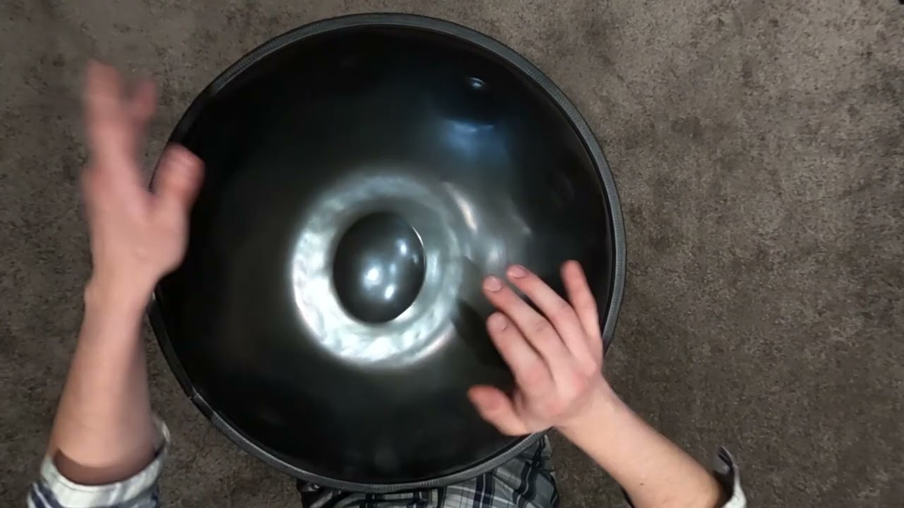 Handpan Overtone Nitrided ST steel Scale Kurd D + 2 -  Мартин