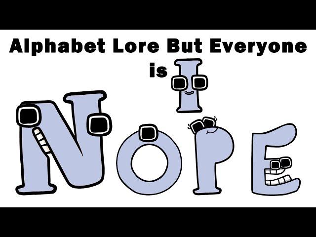 Alphabet Lore But Everyone Is N ( Full Version ) 