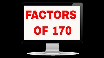 Factors of 170