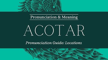 ACOTAR Pronunciation Guide | Part 4 - Locations